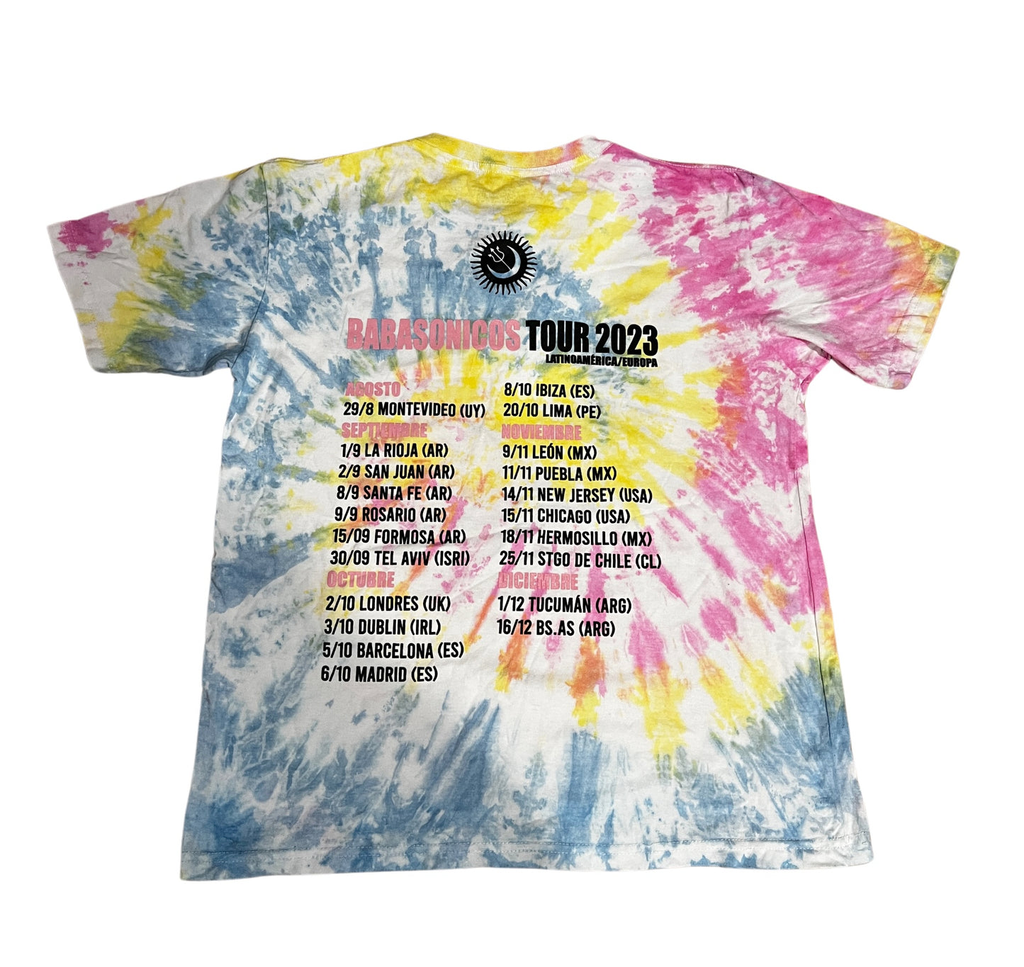 BABASONICOS TEE TOUR 2023 MULTICOLOR