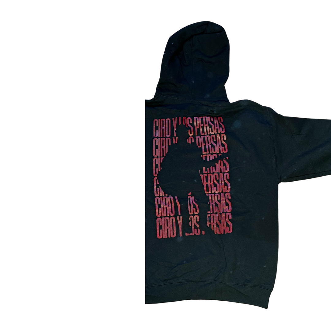 CIRO Y LOS PERSAS HOODIE BLACK -RED