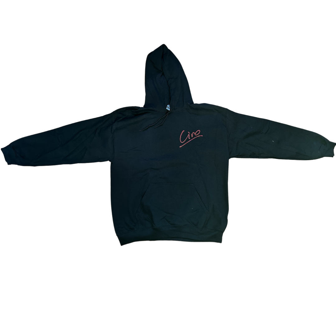 CIRO Y LOS PERSAS HOODIE BLACK -RED
