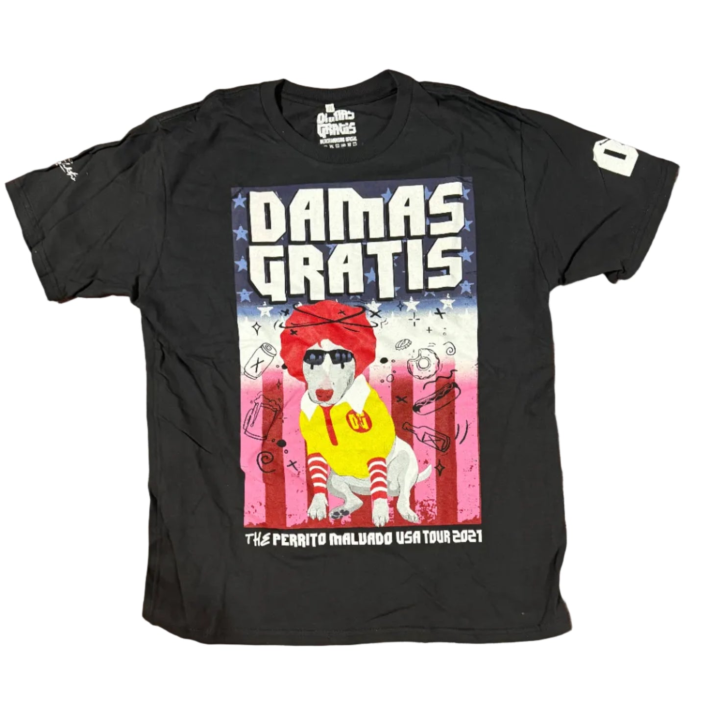 DAMAS GRATIS GIRA USA 2021 BLACK/WHITE