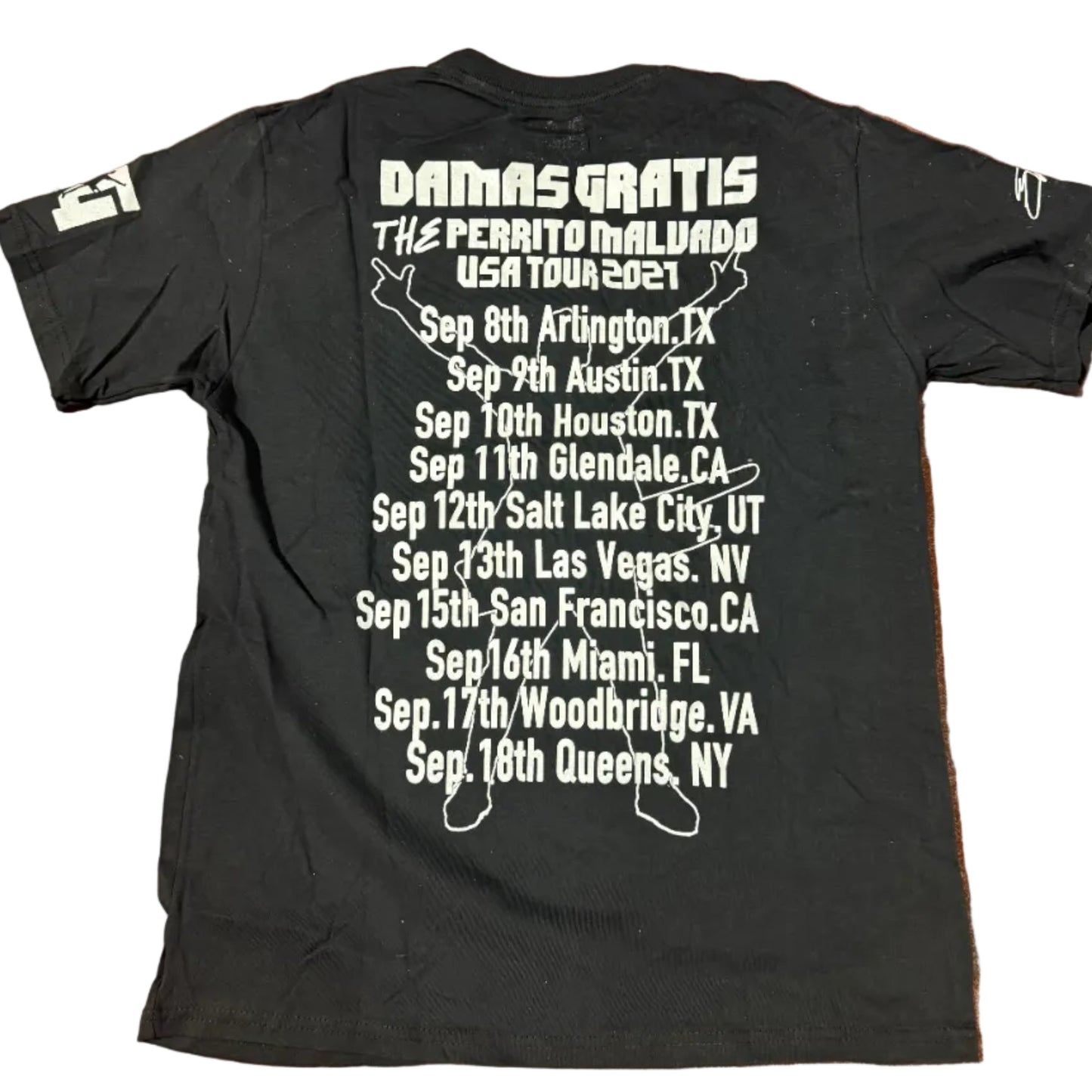 DAMAS GRATIS GIRA USA 2021 BLACK/WHITE