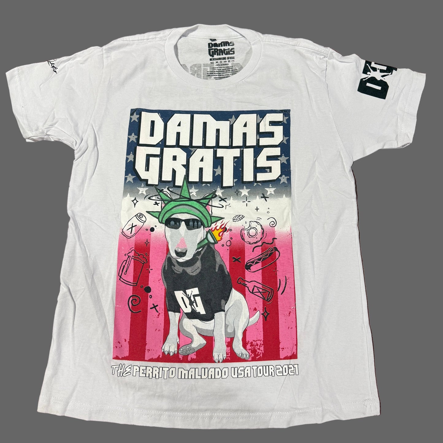 DAMAS GRATIS GIRA USA 2021 BLACK/WHITE