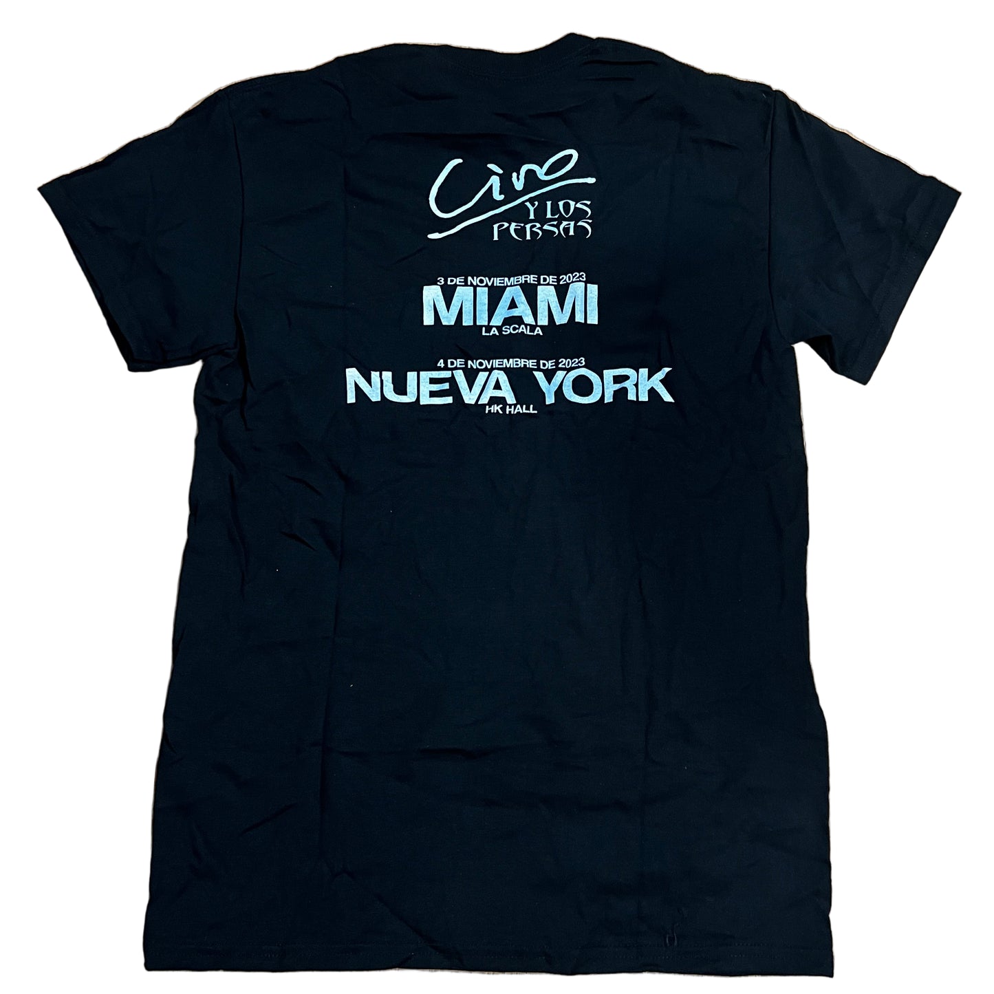 CIRO Y LOS PERSAS BLACK & BLUE TEE